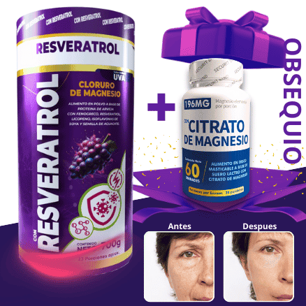 Resveratrol en Polvo + Obsequio